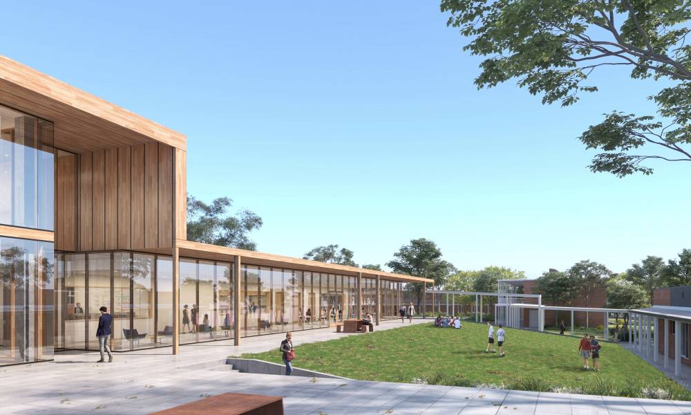 Article image for Luther College commences groundbreaking project