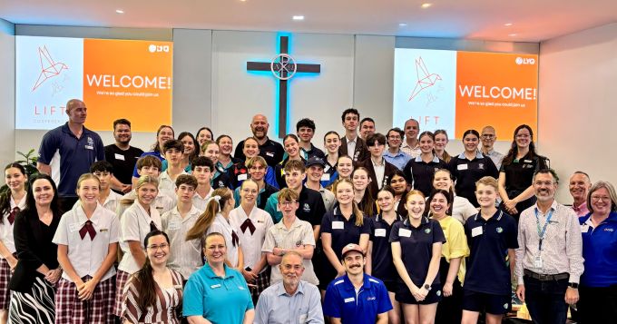 Group photo at the LIFT Conference.