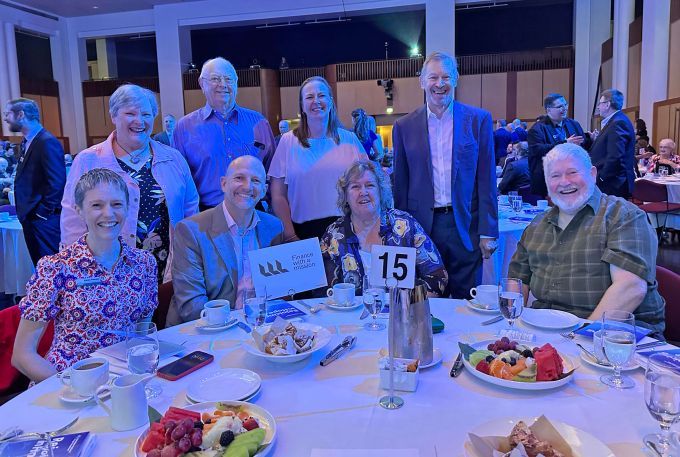 The LLL team and invited guests at the National Prayer Breakfast.
