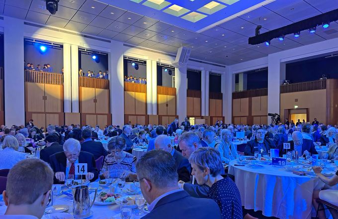 Guests at the National Prayer Breakfast.