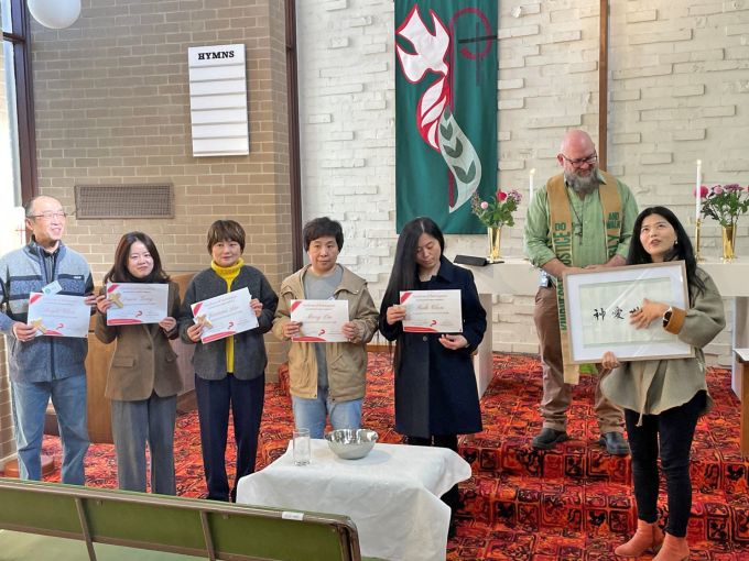 A MOG awarded in Vic-Tas District.
