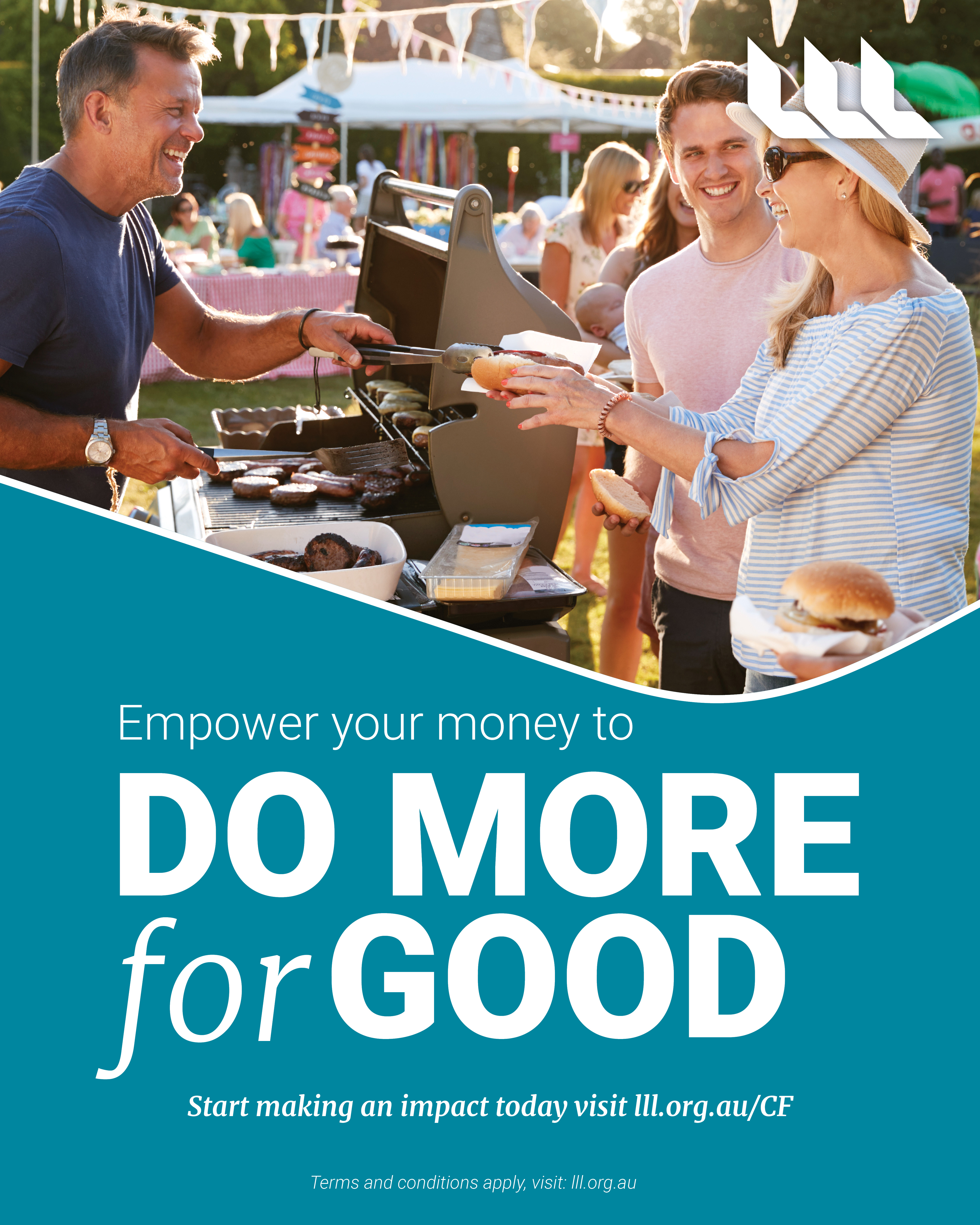 Do more - bbq in the park - social tile 1080px x 1920px