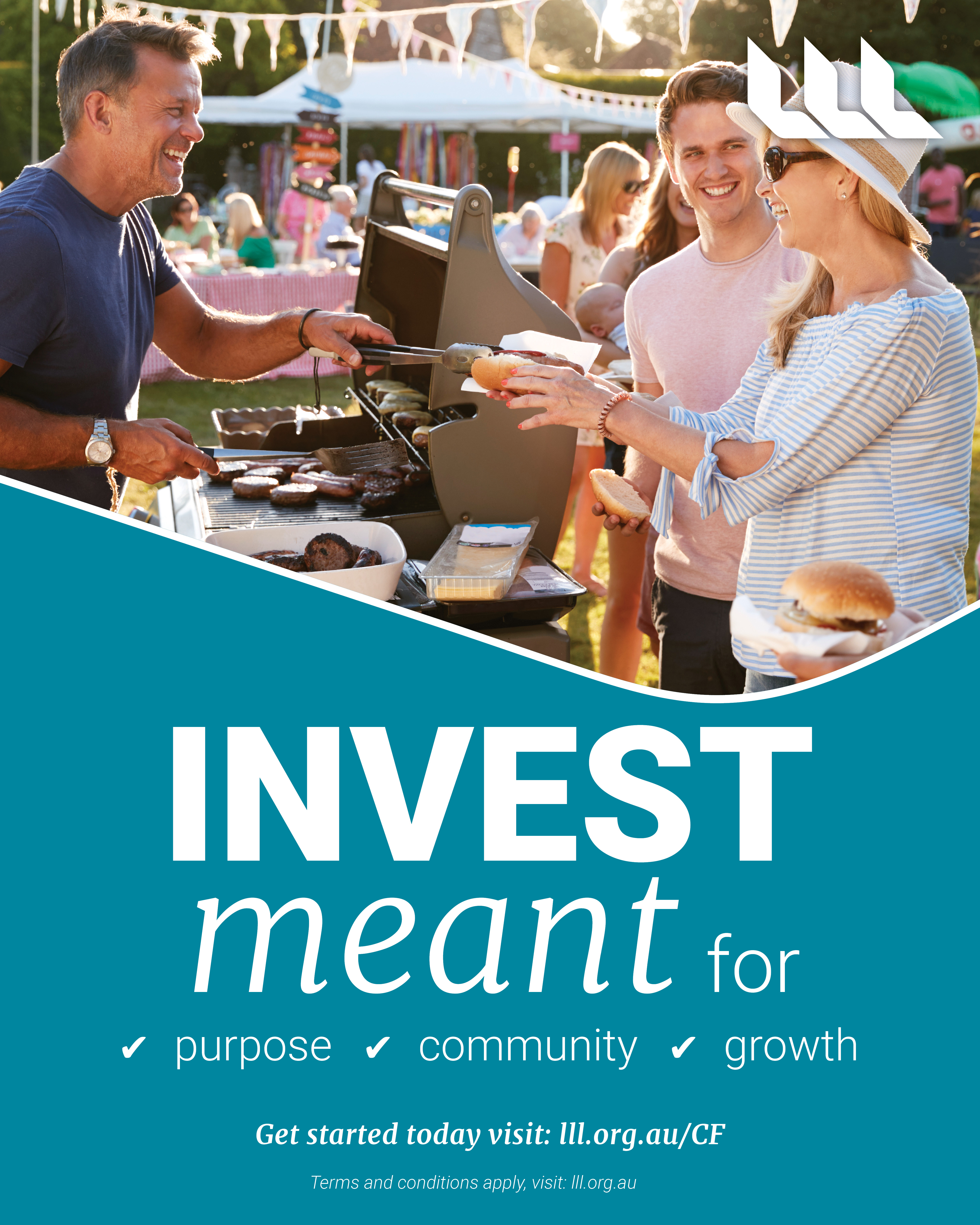 Investmeant - BBQ in the park - social media tile 1080px x 1920px