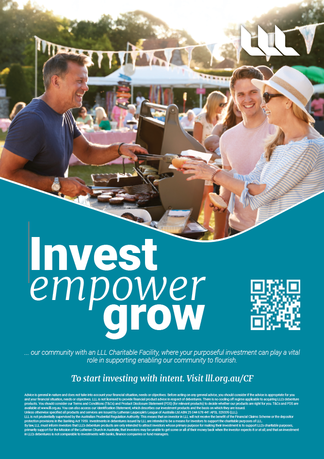 Invest empower - BBQ in the park - poster A4A3