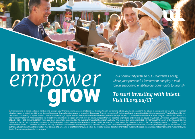 Invest empower - BBQ in the park - half page hori