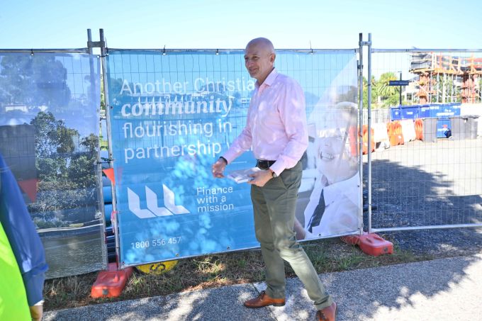 Endeavour College - LLL fence banner
